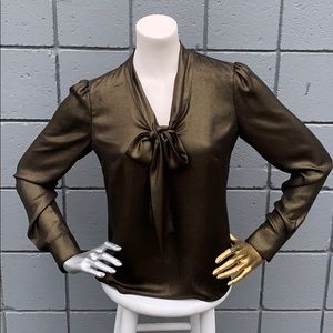 Karen Millen Gold Blouse